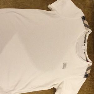 My son’s short sleeved Burberry t-shirt